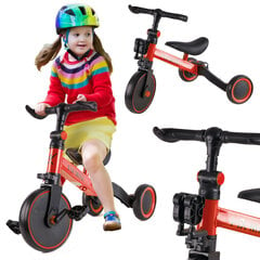 Trike Fix Mini kolmerattaline kross 3in1 punaste pedaalidega KidsPro hind ja info | Jalgrattad | kaup24.ee