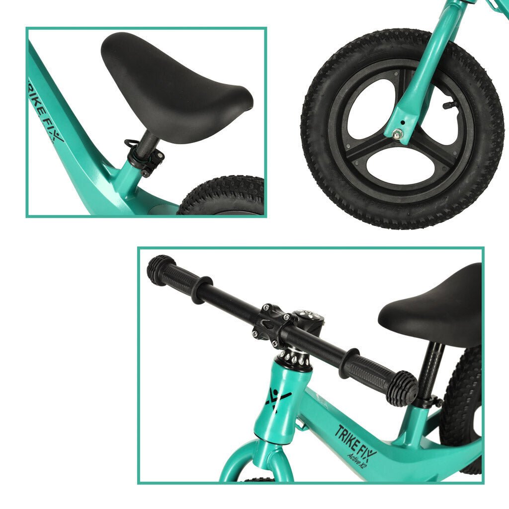 Trike Fix Active X2 krossiratas roheline KidsPro цена и информация | Jalgrattad | kaup24.ee