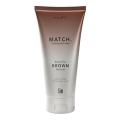 Tooniv juuksemask SensiDO Match Beautiful Brown (Natural) 200 ml hind ja info | Juuksepalsamid | kaup24.ee