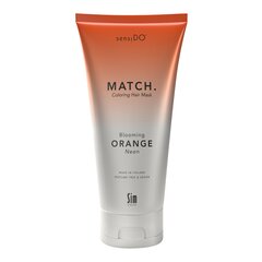 Тонирующая маска для волос SensiDO Match Blooming Orange (Neon) 200 ml цена и информация | Бальзамы, кондиционеры | kaup24.ee