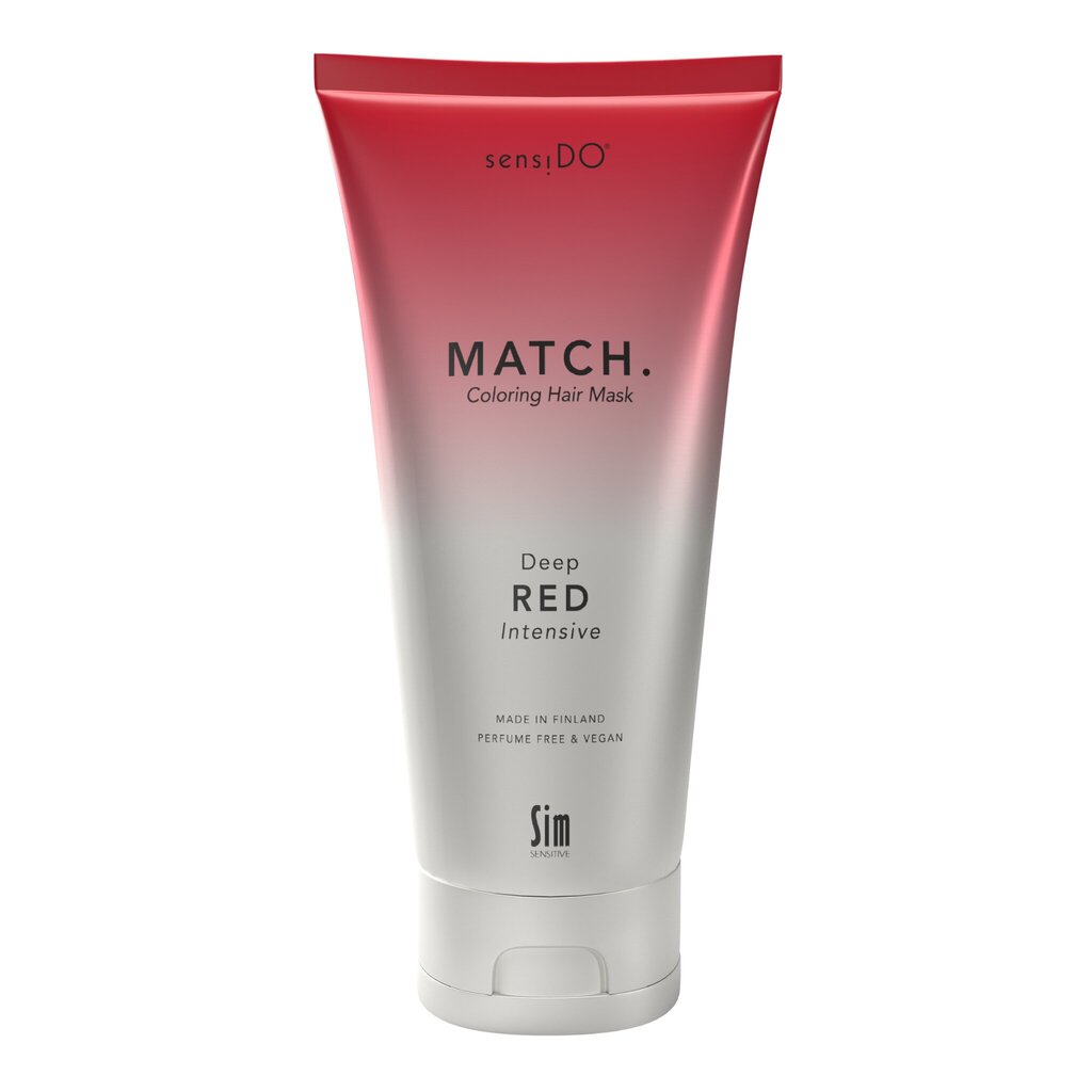 Tooniv juuksemask SensiDO Match Deep Red (Intensive) 200 ml цена и информация | Juuksepalsamid | kaup24.ee