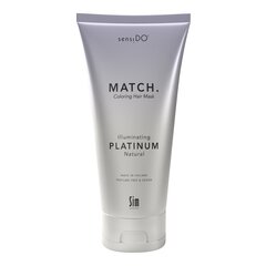 Tooniv juuksemask SensiDO Match Illuminating Platinum (Natural) 200 ml hind ja info | Juuksepalsamid | kaup24.ee