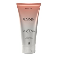 Tooniv juuksemask SensiDO Match Lovely Rose Gold (Pastel) 200 ml hind ja info | Juuksepalsamid | kaup24.ee