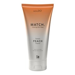 Tooniv juuksemask SensiDO Match Sweet Peach (Pastel) 200 ml hind ja info | Juuksepalsamid | kaup24.ee