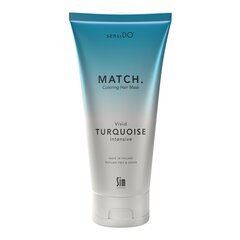 Тонирующая маска для волос SensiDO Match Vivid Turquoise (Intensive) 200 ml цена и информация | Бальзамы, кондиционеры | kaup24.ee