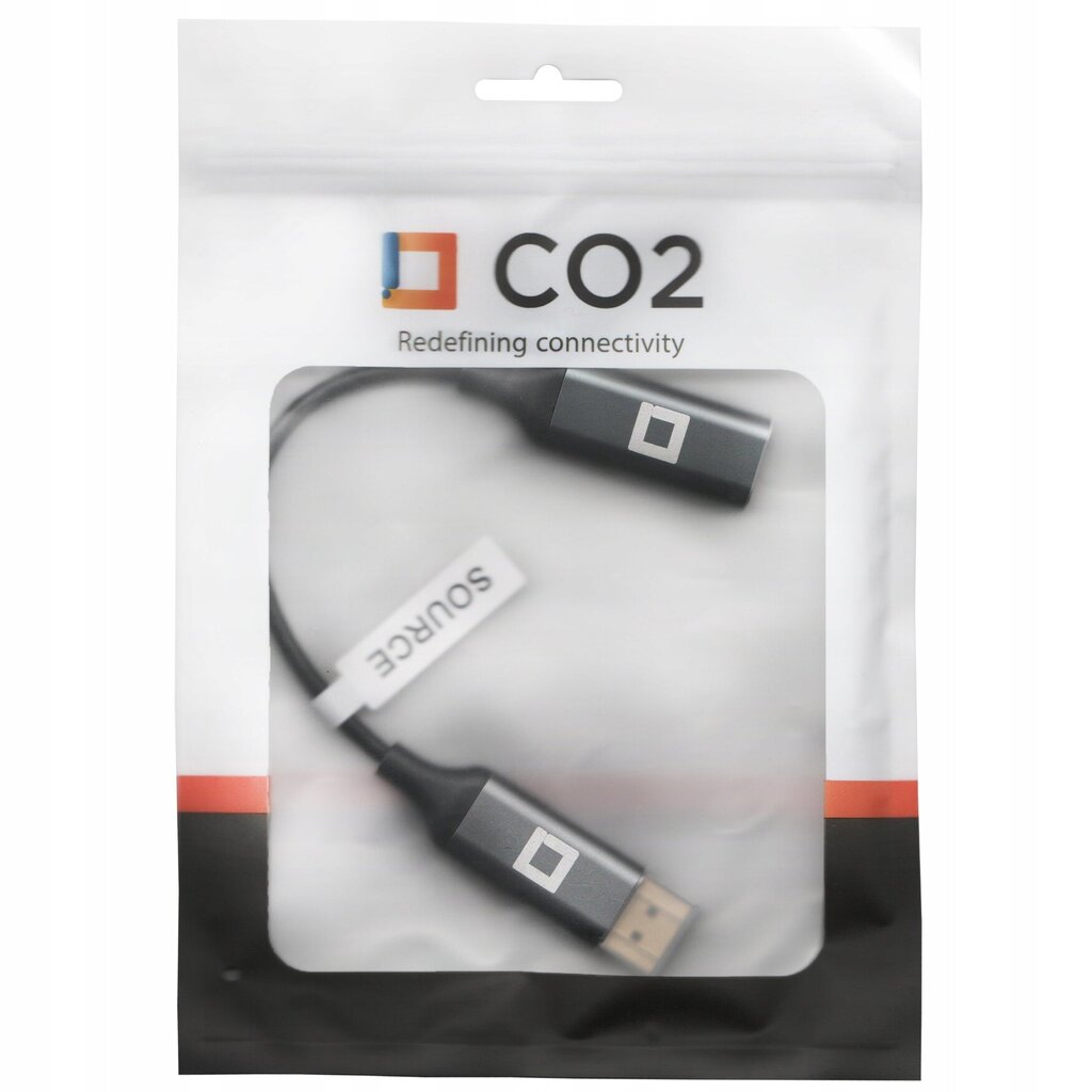 CO2 ADAPTER MINI DISPLAYPORT HDMI 2.1 KAABEL DP - HDMI FHD 240HZ 8K 60HZ HDR цена и информация | USB jagajad, adapterid | kaup24.ee