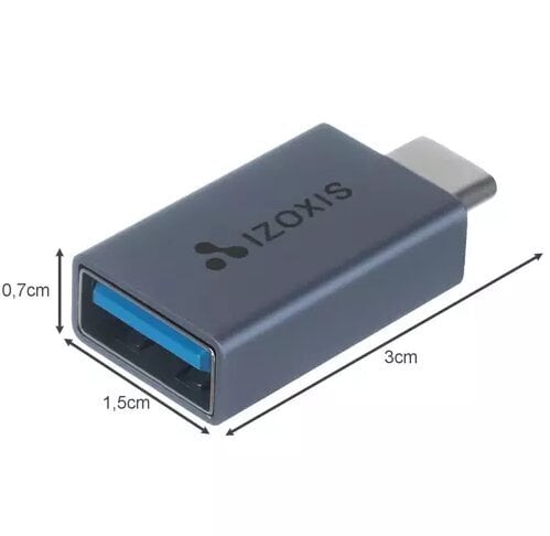 USB-USB-C adapter цена и информация | USB jagajad, adapterid | kaup24.ee