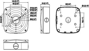 Adapter Kenik KG-101W цена и информация | Принадлежности для систем безопасности | kaup24.ee