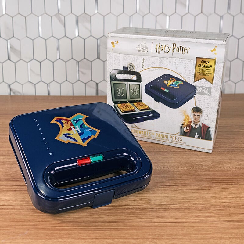 Harry Potter - Hogwarts Panini Sandwich Maker цена и информация | Vahvliküpsetajad ja pannkoogiküpsetaja | kaup24.ee