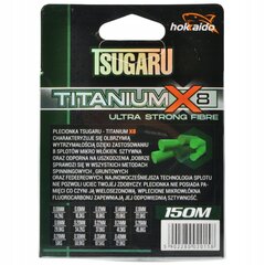 TITANUM X8 HOKKAIDO 0.14mm 20.6kg 150m õngejada. hind ja info | Muud kalastustarvikud | kaup24.ee