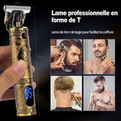 Профессиональный мужской триммер для волос YiLFo цена и информация | Машинки для стрижки волос | kaup24.ee
