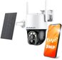 IP-kaamera päikeseenergia EasyCam Tuya EC-3PT4DL-S цена и информация | Arvuti (WEB) kaamerad | kaup24.ee