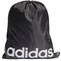 Сумка для обуви adidas Linear Gymsack, черная, GN1923, спортивная цена и информация | Школьные рюкзаки, спортивные сумки | kaup24.ee