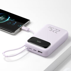 MCDODO POWERBANK 10000MAH С ДИСПЛЕЕМ 3X USB USB-C 22.5W + КАБЕЛЬ USB-C цена и информация | Зарядные устройства Power bank | kaup24.ee