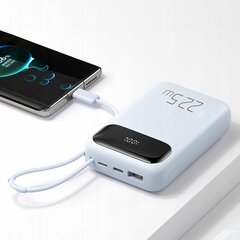 MCDODO POWERBANK 10000MAH С ДИСПЛЕЕМ 3X USB USB-C 22.5W + КАБЕЛЬ USB-C цена и информация | Зарядные устройства Power bank | kaup24.ee