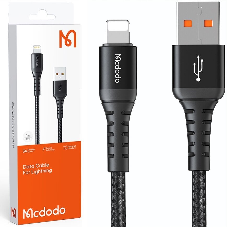 MCDODO LAADIJA USB VÄLK KIIRLAADIMISKAABEL IPHONE 13 14 3M цена и информация | Mobiiltelefonide kaablid | kaup24.ee