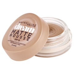 Maybelline Dream Matte Mousse макияж с матирующим эффектом 30 Sand 18 мл цена и информация | Пудры, базы под макияж | kaup24.ee