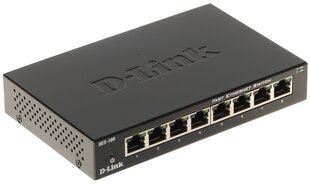 КОММУТАТОР   DES-108/E 8-ПОРТОВЫЙ D-Link цена и информация | Коммутаторы (Switch) | kaup24.ee