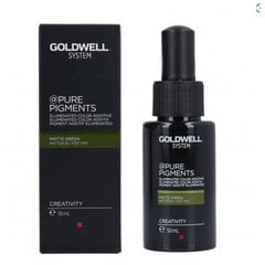 Goldwell System Pure Pigments Elumenated Color Additive kontsentreeritud tilgad värvipigmentidega Matte Green 50 ml hind ja info | Juuksevärvid | kaup24.ee