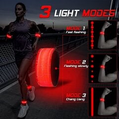 Vivibel LED laetav käevõru, 4 tk, pakendis hind ja info | Muud sporditarbed | kaup24.ee