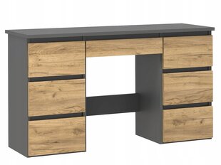Письменный стол Martigo Plus, 120 x 43 x 75 см, серый/дуб цена и информация | Компьютерные, письменные столы | kaup24.ee