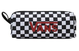 Пенал школьный VANS POUCH-B черно-белый шахматный цена и информация | Пеналы | kaup24.ee