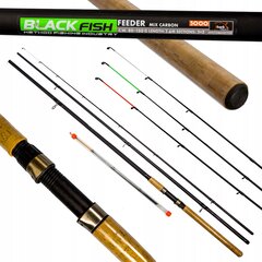 FEEDER ROD HOKKAIDO BLACK FISH 3.0M 80-150 KORGIGA hind ja info | Ridvad, ridvahoidjad | kaup24.ee