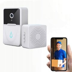 Дверной звонок с камерой наблюдения за воздухом SMART DOORBELL, WI FI цена и информация | Домофоны | kaup24.ee