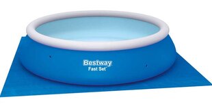 Basseinimatt 396x396cm - BESTWAY 58002 hind ja info | Basseinitehnika | kaup24.ee