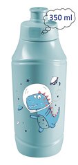 Jalgratta veepudel Dinosaur 350ml hind ja info | Joogipudelid | kaup24.ee