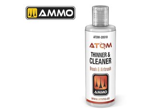 AMMO MIG - ATOM Thinner and Cleaner (akrüülvärvi vedeldaja), 60 ml, 20510 hind ja info | Kunstitarbed, voolimise tarvikud | kaup24.ee