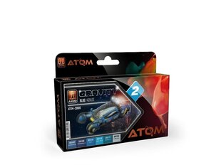 AMMO MIG - ATOM Набор акриловых красок Gravity 2 - Blue, 20805 цена и информация | Принадлежности для рисования, лепки | kaup24.ee