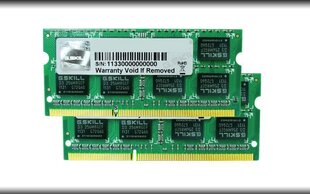G.Skill F3-1600C11D-16GSL цена и информация | Оперативная память (RAM) | kaup24.ee