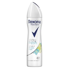 Rexona spreideodorant naistele Blue Poppy & Apple 150ml, komplektis 6 pakki hind ja info | Deodorandid | kaup24.ee