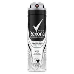 Rexona Men B&W meeste spreideodorant, 150ml, komplektis 6 pakki hind ja info | Deodorandid | kaup24.ee