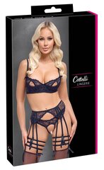 Сексуальный бюстгальтер на бретелях Cottelli Lingerie, черный цвет цена и информация | Сексуальное женское белье | kaup24.ee