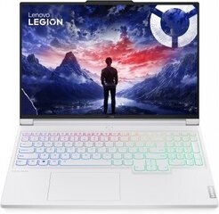 Lenovo Legion 7 I9-14900HX 16" 3.2K (3200X2000) IPS 430NITS Anti-Glare 32GB 1TB SSD RTX4070_8GB W11H ENG (Glacier White) цена и информация | Ноутбуки | kaup24.ee