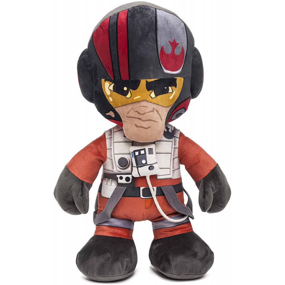 Pehme figuur Poe Dameron Star Wars Disney, 1500080, 19cm hind ja info | Poiste mänguasjad | kaup24.ee