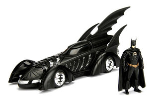 JADA Металл DC Comics Бэтмен BATMOBILE 1:24 Навсегда цена и информация | Игрушки для мальчиков | kaup24.ee