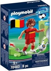 PLAYMOBIL 70483 Спортивно-экшн-плеер Бельгия 8эл цена и информация | Конструкторы и кубики | kaup24.ee