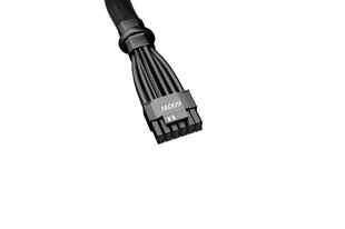 be quiet! 12VHPWR PCIe adapter cable (black  0.6 meter) цена и информация | Кабели и провода | kaup24.ee