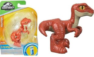 Imaginext Jurassic World Baby Dino Raptor Red 7cm цена и информация | Игрушки для мальчиков | kaup24.ee