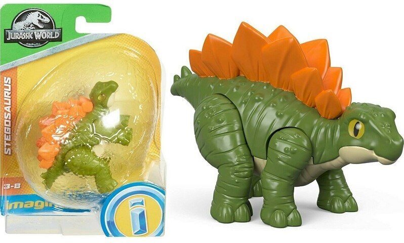 Mängudinosaurus Stegosaurus Imaginext Jurassic World, roheline hind ja info | Poiste mänguasjad | kaup24.ee