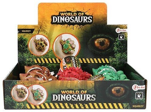 Mänguasi dinosaurus pigista mind Toi-Toys, 1 tk цена и информация | Poiste mänguasjad | kaup24.ee