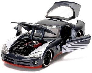 Jada Marvel Человек-паук Веном Dodge Viper 2008 1:24 цена и информация | Игрушки для мальчиков | kaup24.ee