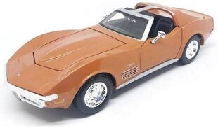 Maisto Model 1:24 Chevrolet Corvette 1970 18cm цена и информация | Игрушки для мальчиков | kaup24.ee