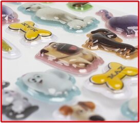 3D наклейки Тайная жизнь домашних животных 30 шт цена и информация | Развивающие игрушки | kaup24.ee