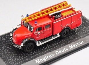 Kogumisauto TLF 16 Magirus Deutz tuletõrjemeeskond DeAgostini, punane hind ja info | Poiste mänguasjad | kaup24.ee