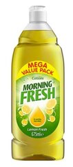 Nõudepesuvahend MORNING FRESH Lemon, 675ml, sidrunilõhn hind ja info | Nõudepesuvahendid | kaup24.ee