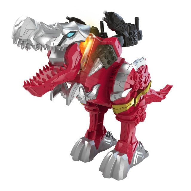 Hasbro mängufiguur Power Rangers Dino Fury Battle Attackers T-Rex Champion Zord RED ZORD | F22645L0 hind ja info | Poiste mänguasjad | kaup24.ee